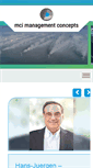 Mobile Screenshot of mci-mngt.de