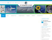 Tablet Screenshot of mci-mngt.de
